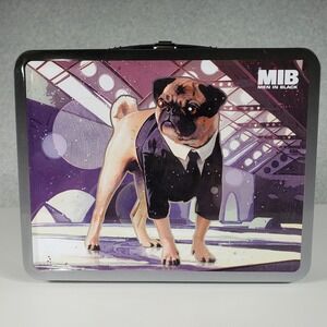 Men in Black MIB Frank the Pug Tin Lunch Box Movie Memorabilia Sci-Fi Collectibl